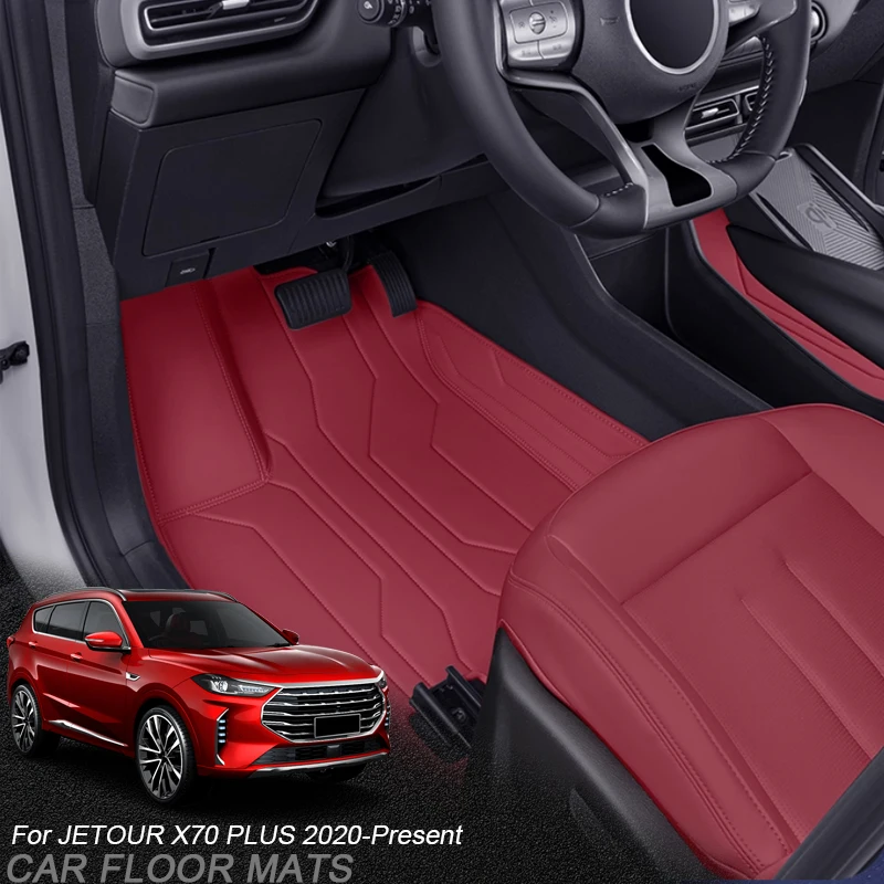 custom nappa leather car foot protect mat for jetour x70 plus 5/7 seat 2020 2026 anti slip luxury waterproof floor pad accessory custom nappa leather car foot protect mat for jetour x70 plus 5/7 seat 2020 2026 anti slip luxury waterproof floor pad accessory