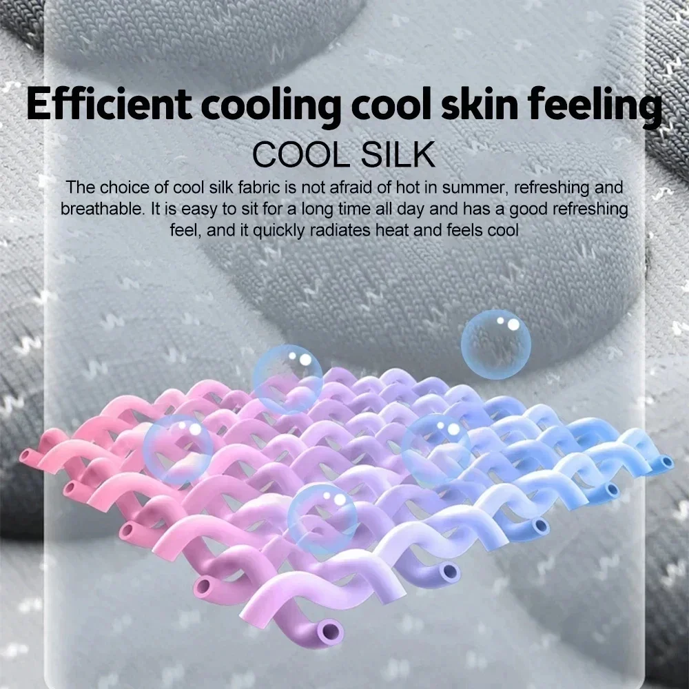 breathable comfortable summer cool ice silk car seat cushions with 3d spherical protrusions soft for most cars breathable comfortable summer cool ice silk car seat cushions with 3d spherical protrusions soft for most cars