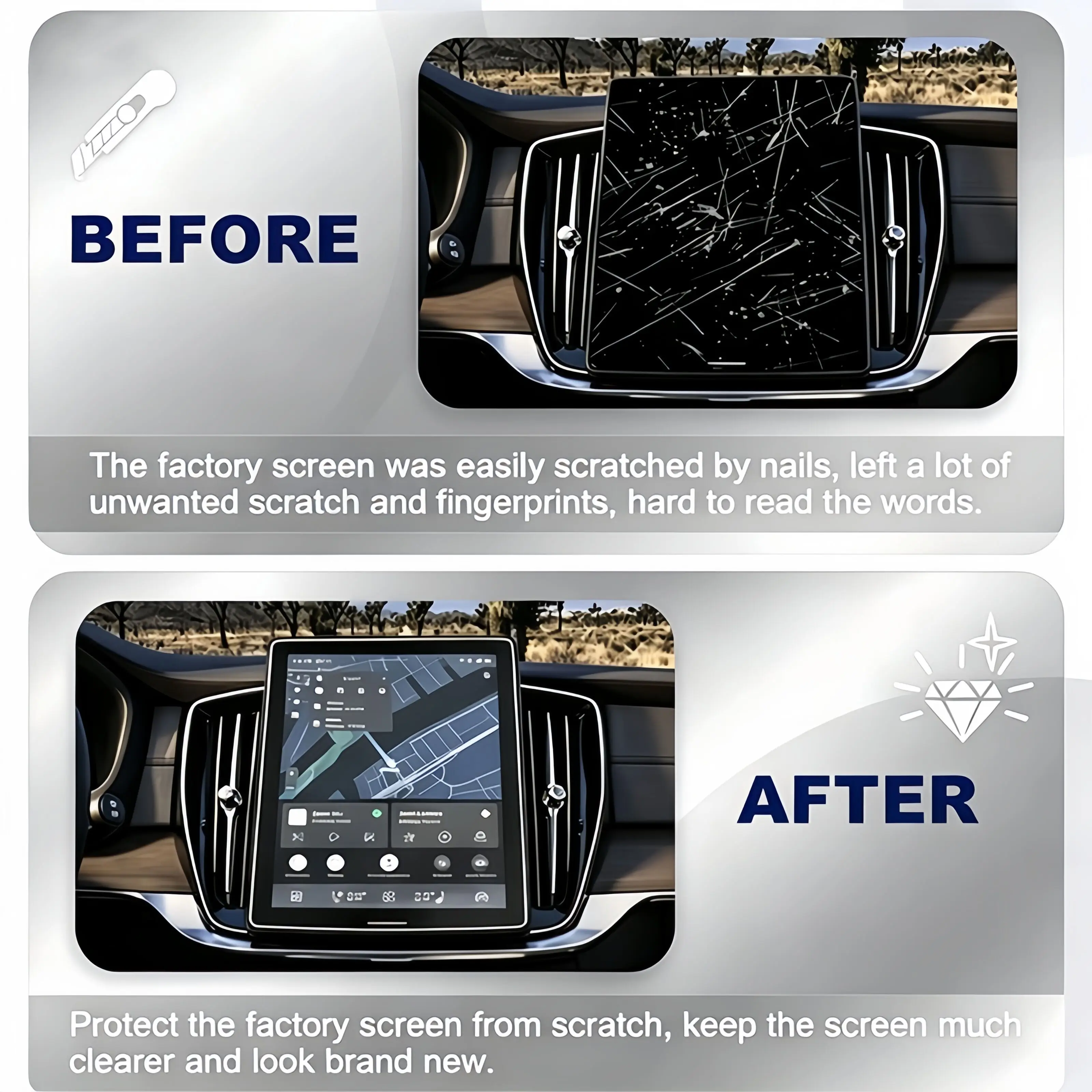 for geely starray 2024 2026 car interior gps navigation matte anti glare protective film lcd screen tempered glass film refit for geely starray 2024 2026 car interior gps navigation matte anti glare protective film lcd screen tempered glass film refit