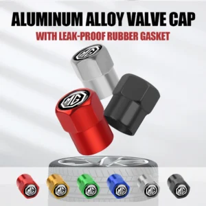 4pcs metal hexagonal valve dust proof automotive parts car wheel tires valves tyre stem air caps for morris mg hs zs gt zr rx5