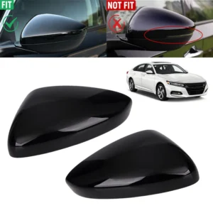 side mirror cover cap for honda accord 10th 2018 2019 2020 2021 2022 left right rearviwe mirror cover case shell replacement