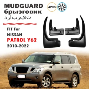 for nissan patrol y62 mudguard fender mud flap guards splash mudflaps car accessories 2010 2011 2012 2013 2017 2018 2019 2020