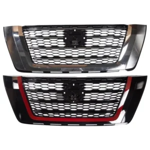 car front bumper grill grille for for nissan patrol y62