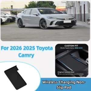 for toyota camry xv80 2025 2026 wireless charging pad interior accessories non slip pad car phone charger mat protective mat