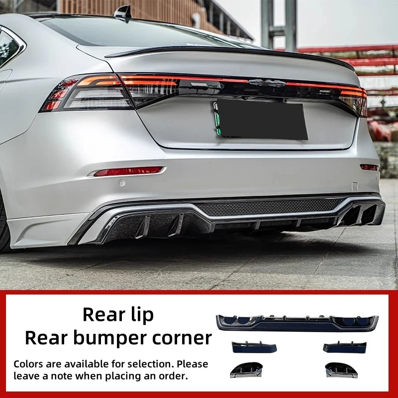 car body kit for honda accord 11st 2023 2024 modified front lip rear lip side skirt abs surround auto car body kit for honda accord 11st 2023 2024 modified front lip rear lip side skirt abs surround auto