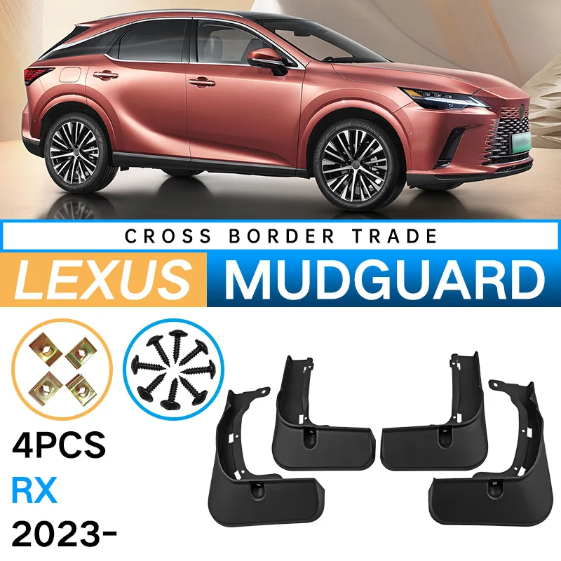 for lexus rx 2023 2024 mudguard mud flaps guard splash flap mudguards fender car for lexus rx 2023 2024 mudguard mud flaps guard splash flap mudguards fender car