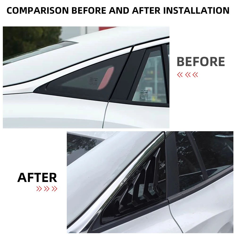 car rear window louver spoiler trim decoration for mg5 2021 2024 2025 2026 window shutter cover sun shade protective car rear window louver spoiler trim decoration for mg5 2021 2024 2025 2026 window shutter cover sun shade protective