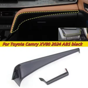 lhd for toyota camry xv80 2024 abs car center control dashboard frame trim strip interior decor stickers