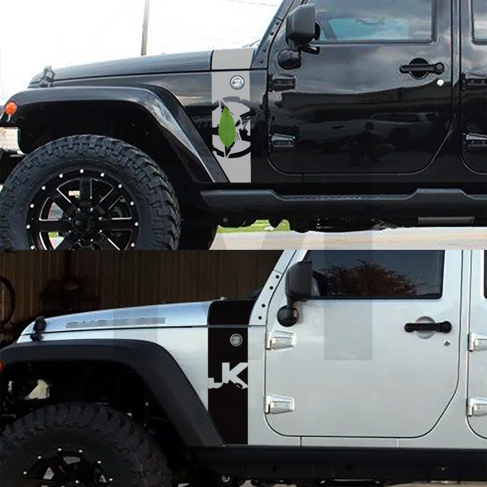 hood decals side graphics kit vinyl stickers compatible with 2007 2018 wrangler jk jku off road modification hood decals side graphics kit vinyl stickers compatible with 2007 2018 wrangler jk jku off road modification