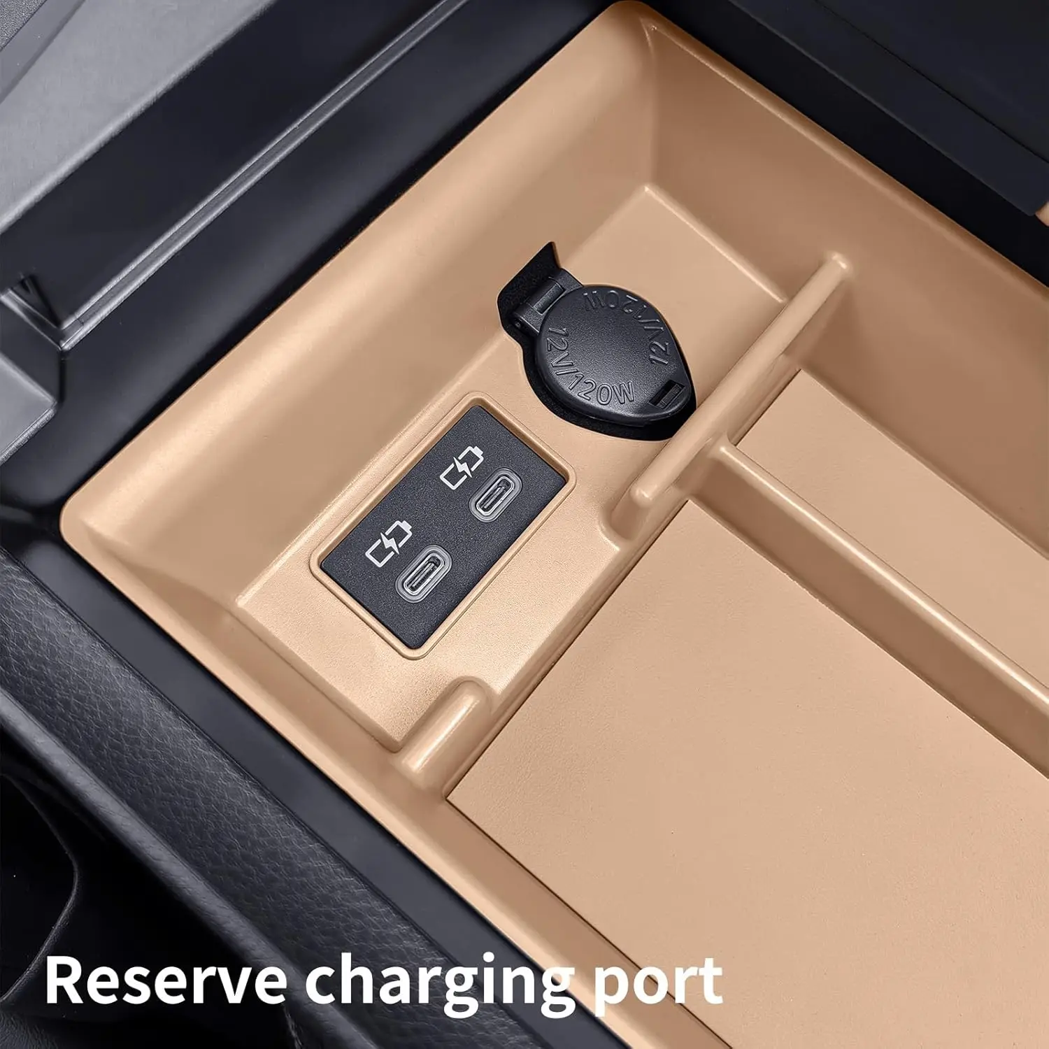 for 2022 2024 lexus es250 es300 es300h es350h armrest storage box center console organizer tray in car supplies black abs for 2022 2024 lexus es250 es300 es300h es350h armrest storage box center console organizer tray in car supplies black abs