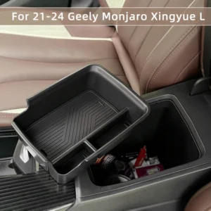 car center console organizer storage interior armrest storage box for geely monjaro xingyue l 2022 2023 2024 auto accessories