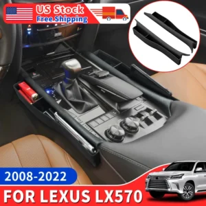 seat gap multifunctional tray for lexus lx 570 lx570 2016 2022 interior accessories central control storage box modification