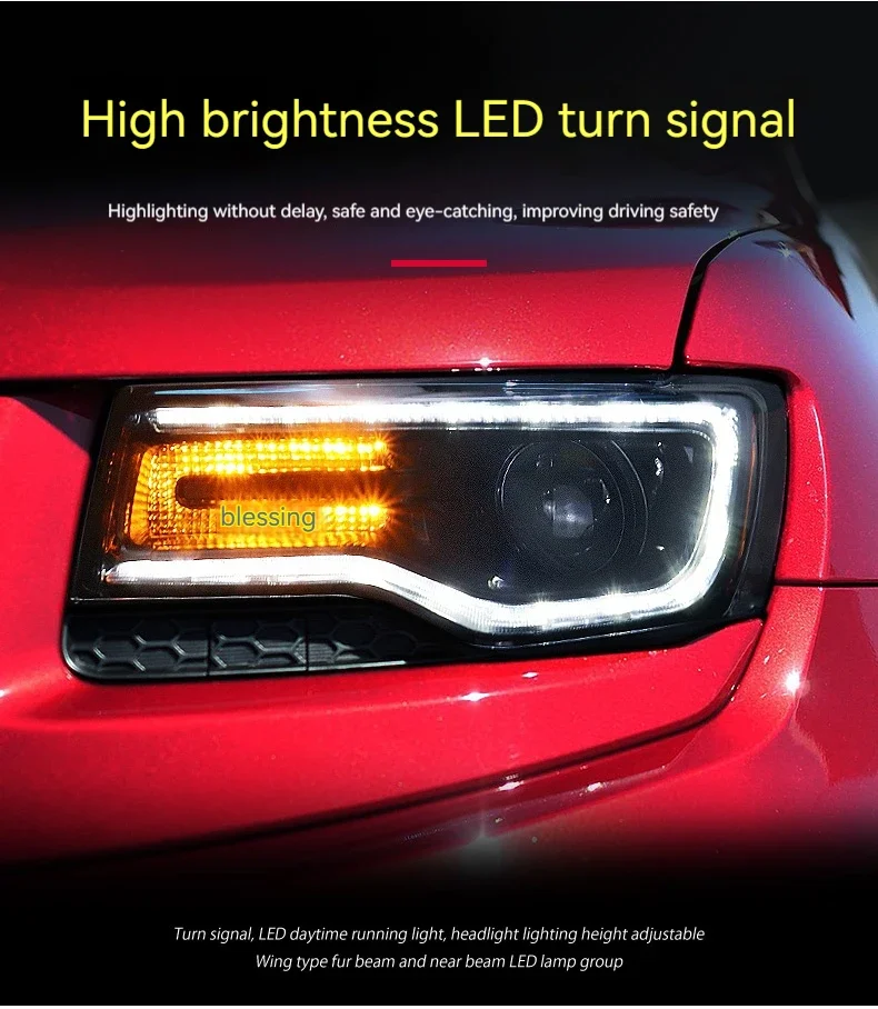 ft car lights for jeep grand cherokee headlights 2014 2022 led projetor headlamp daytime running light automotive ft car lights for jeep grand cherokee headlights 2014 2022 led projetor headlamp daytime running light automotive