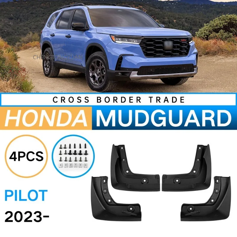 auto exterior parts car mud flaps mudguard splash guards black abs 4piece set for honda pilot 2023 2024 fender protector perfect auto exterior parts car mud flaps mudguard splash guards black abs 4piece set for honda pilot 2023 2024 fender protector perfect