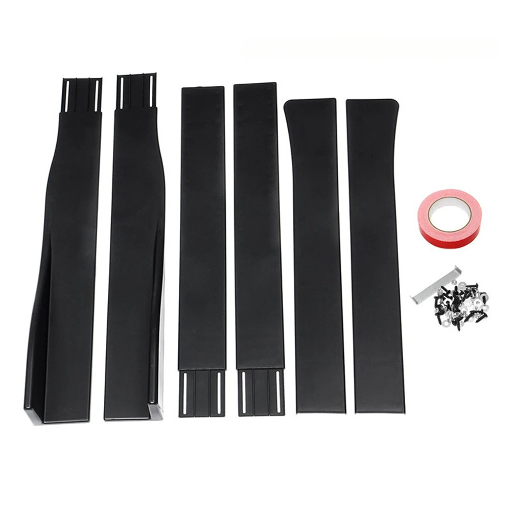 for dodge charger rt srt sxt 6pcs 2.2m car universal side skirt extension rocker plate lip separator bumper body kit for dodge charger rt srt sxt 6pcs 2.2m car universal side skirt extension rocker plate lip separator bumper body kit