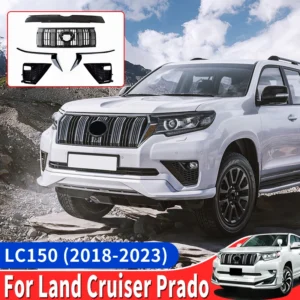 black version for toyota land cruiser prado 150 lc150 fj150 2018 2023 modification exterior accessories,body kit,front grille