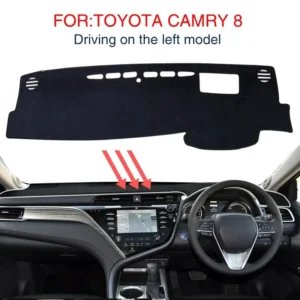 car dashboard mat for toyota camry 70 xv70 2018 2019 2020 2021 2022 2023 sunshade protective carpet dash pad dashmat