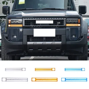 car led drl for toyota land cruiser prado lc250 2024 2025 daytime running light fog lamp with yellow turn signal