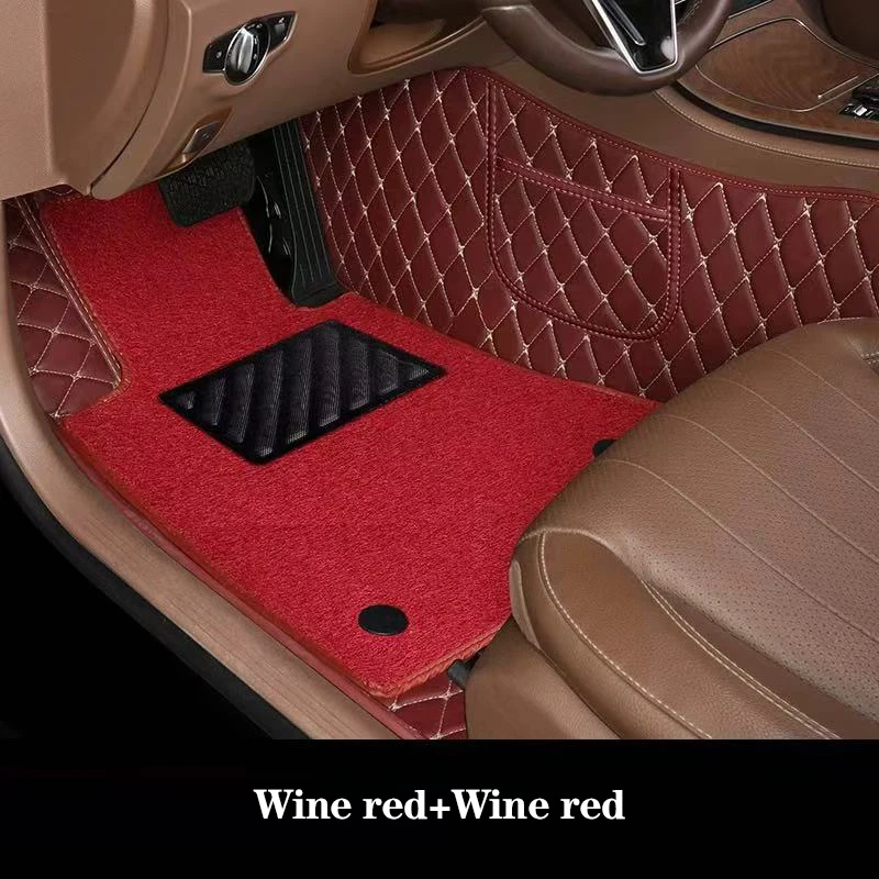 customized style luxury double layer driver car floor mat for changan uni k uni t uni v cs55 plus 2020 2024 interior customized style luxury double layer driver car floor mat for changan uni k uni t uni v cs55 plus 2020 2024 interior