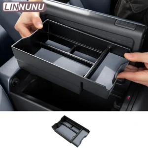 linnunu car center console armrest storage box tray organizer insert for toyota rav4 xa60 2025 2026 2027 interior accessories