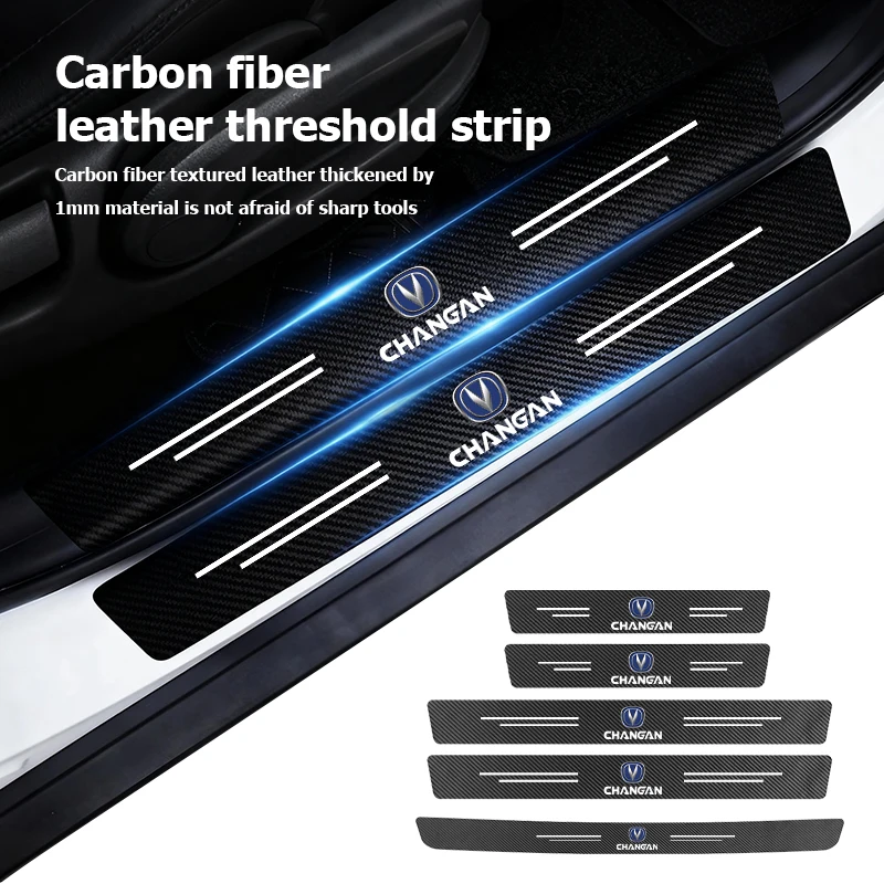 for changan car door sill scuff plate decor carbon fiber stickers cs55 cs85 alsvin eado hunter cs75 cs15 cs95 cs35 plus for changan car door sill scuff plate decor carbon fiber stickers cs55 cs85 alsvin eado hunter cs75 cs15 cs95 cs35 plus