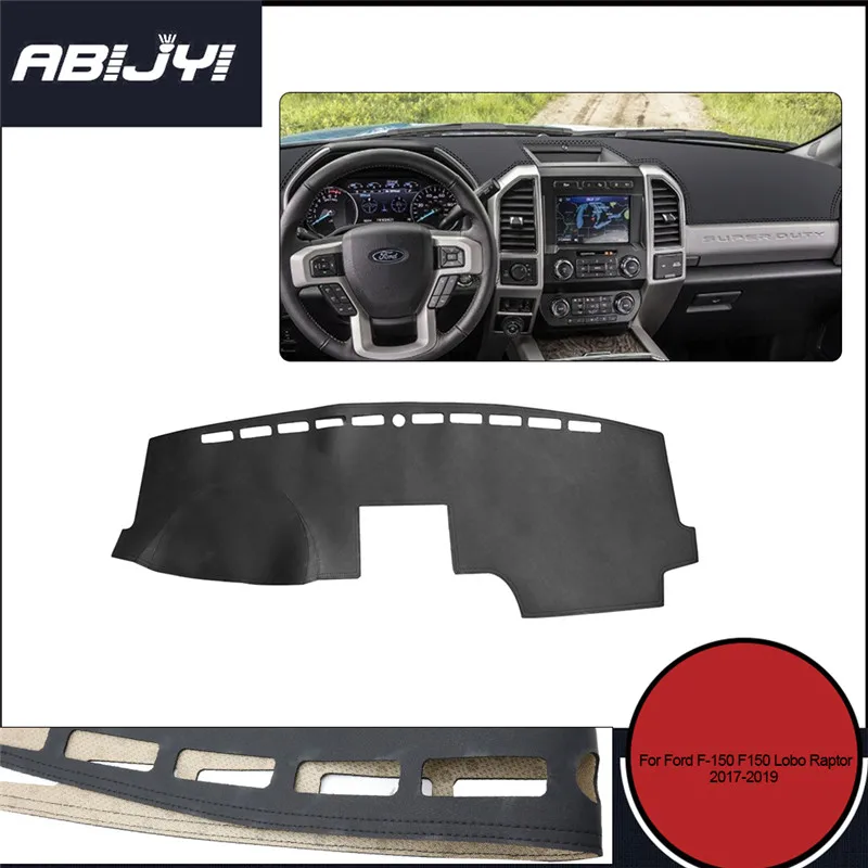 for ford f 150 f150 lobo raptor 2017 19 car dashboard cover dash mats sun shade pad instrument panel carpet protector accessorie for ford f 150 f150 lobo raptor 2017 19 car dashboard cover dash mats sun shade pad instrument panel carpet protector accessorie