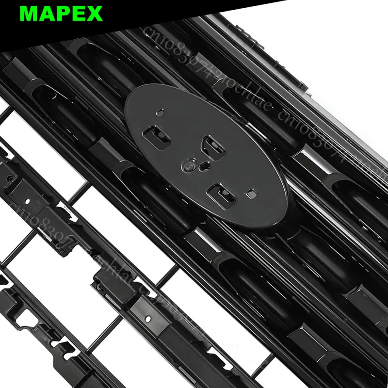 for ford explorer 2016 2017 front bumper upper grille glossy black painted for ford explorer 2016 2017 front bumper upper grille glossy black painted