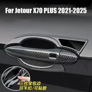 for jetour x70 plus 2021 2022 2023 2024 2025 car exterior door handle door bowl decorative frame abs material