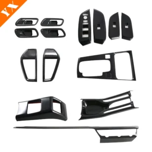 2022 2023 for honda city accessories carbon car central console trim rear armrest frame gear shift panel dashboard air vent trim