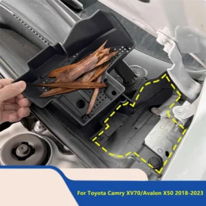 car styling engine compartment filter dust proof cover anti blocking net accessories for toyota camry xv70/avalon x50 2018 2023