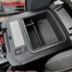 for toyota land cruiser prado fj150 lc150 lexus gx400 gx460 gx470 center console organizer tray armrest storage box 2004 2020