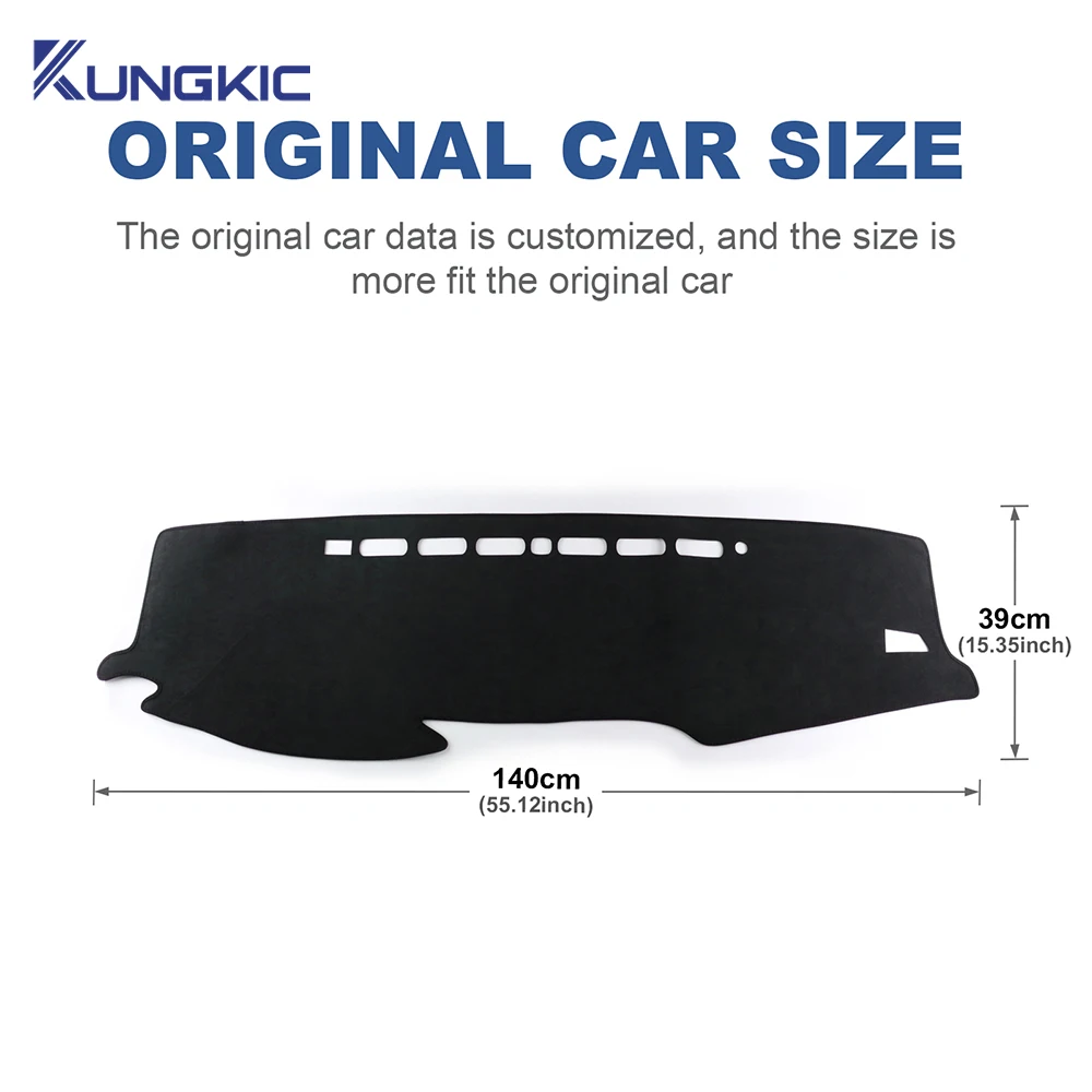 for toyota hilux 2015 2016 2017 2018 2019 2020 2024 car dashboard cover premium flannel mat avoid light pad anti uv case carpet for toyota hilux 2015 2016 2017 2018 2019 2020 2024 car dashboard cover premium flannel mat avoid light pad anti uv case carpet