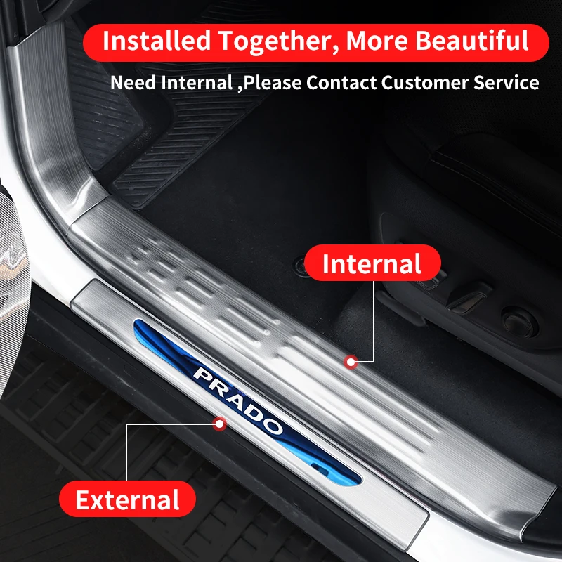 for toyota land cruiser 250 2024 2025 prado lc250 1958 first edition fj250 threshold pedal decoration strip,upgraded for toyota land cruiser 250 2024 2025 prado lc250 1958 first edition fj250 threshold pedal decoration strip,upgraded