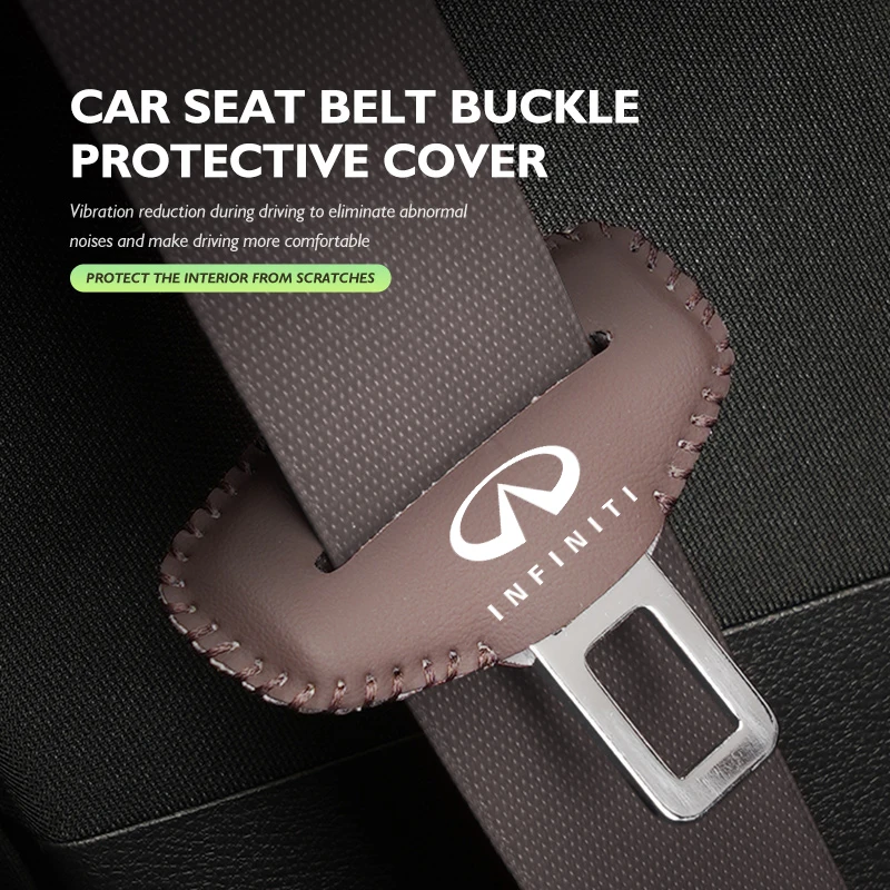for infiniti pu leather car seat belt buckle clip cover protector anti scratch case fx35 q30 g37 qx70 g35 qx50 qx60 qx80 qx30 for infiniti pu leather car seat belt buckle clip cover protector anti scratch case fx35 q30 g37 qx70 g35 qx50 qx60 qx80 qx30