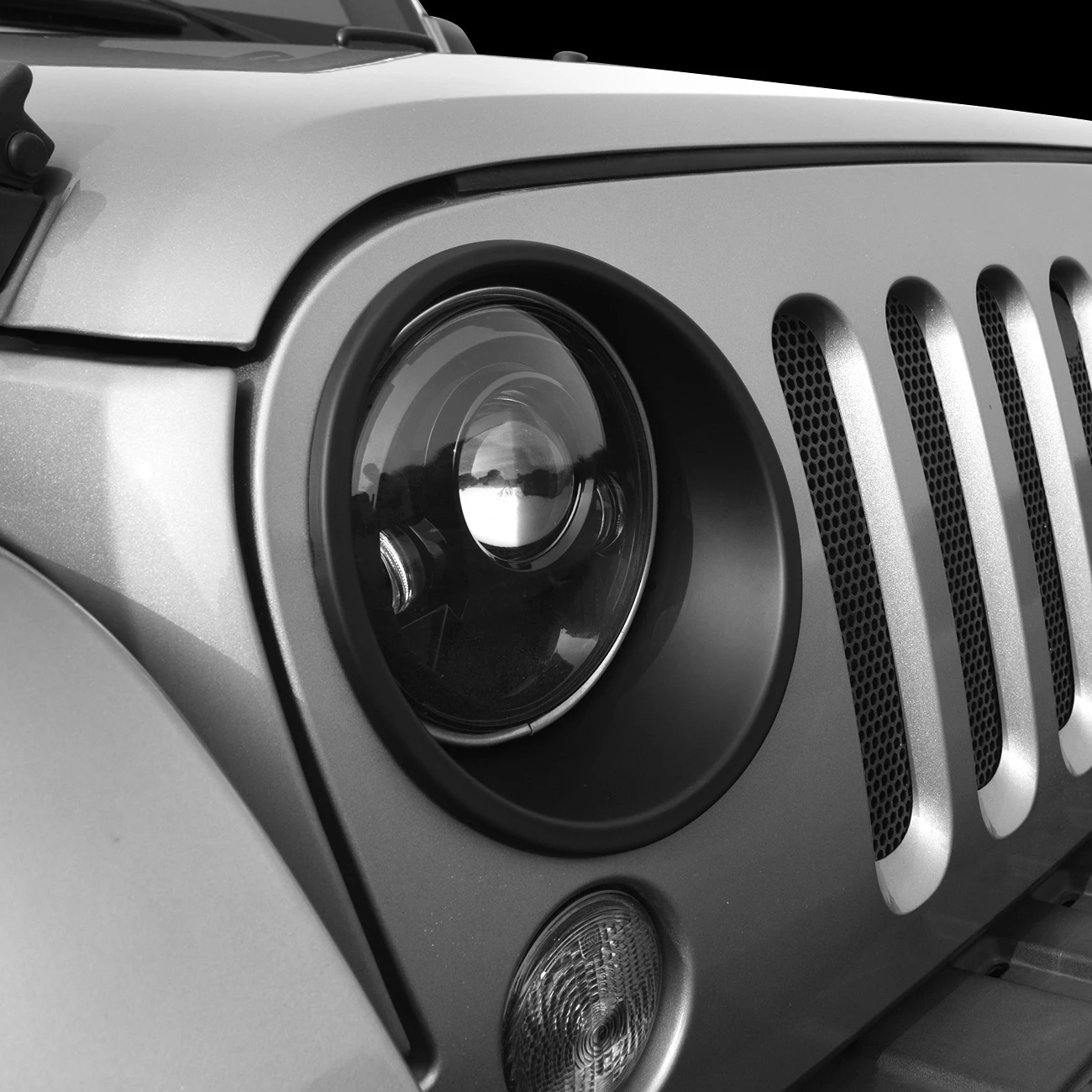 for 2007 2018 jeep wrangler jk matte black front headlight cover bezel for 2007 2018 jeep wrangler jk matte black front headlight cover bezel