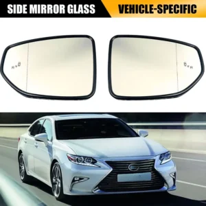 car rearview accessories blind spot mirror glass heated oem heating for 2017 2023 lexus es es300h es200 ls500 ux200 ux260
