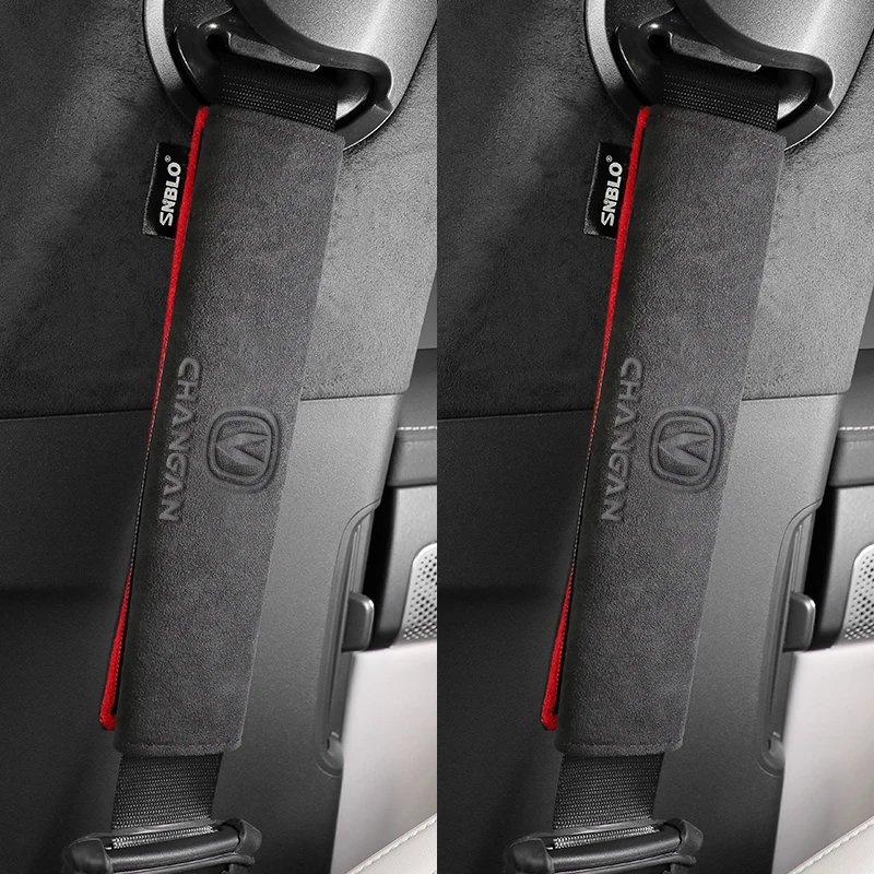 for changan cs35 cs55 plus cs75 cs85 cs95 uni v uni t uni k hunter f70 alcantara suede car interior safety belt shoulder guards for changan cs35 cs55 plus cs75 cs85 cs95 uni v uni t uni k hunter f70 alcantara suede car interior safety belt shoulder guards