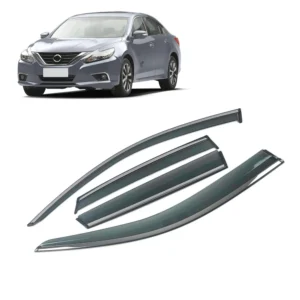 for nissan teana altima l34 l33 j31 j32 2004 2023 car window sun rain shade visors shield shelter protector cover frame sticker