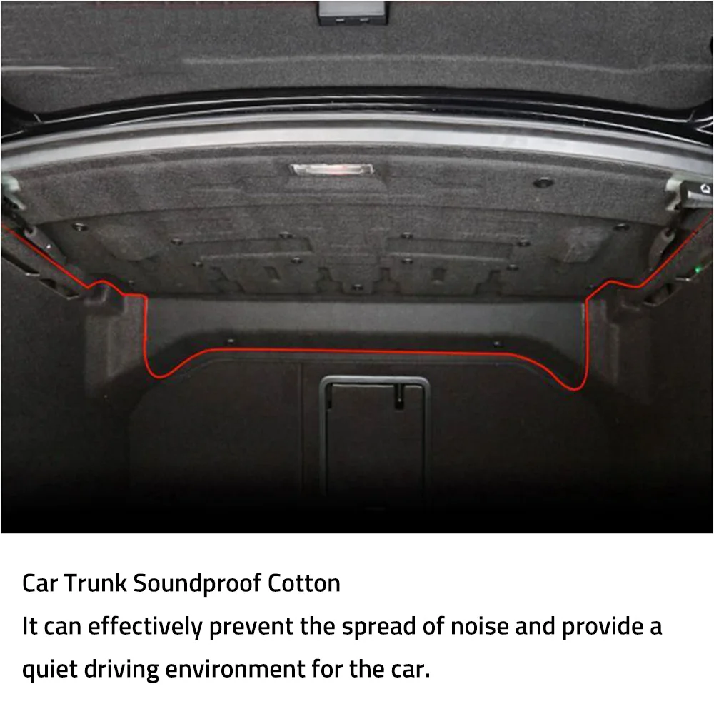 car trunk insulation cotton soundproof carpet sticky pad car styling for honda accord 10th 2016 2021 car trunk insulation cotton soundproof carpet sticky pad car styling for honda accord 10th 2016 2021