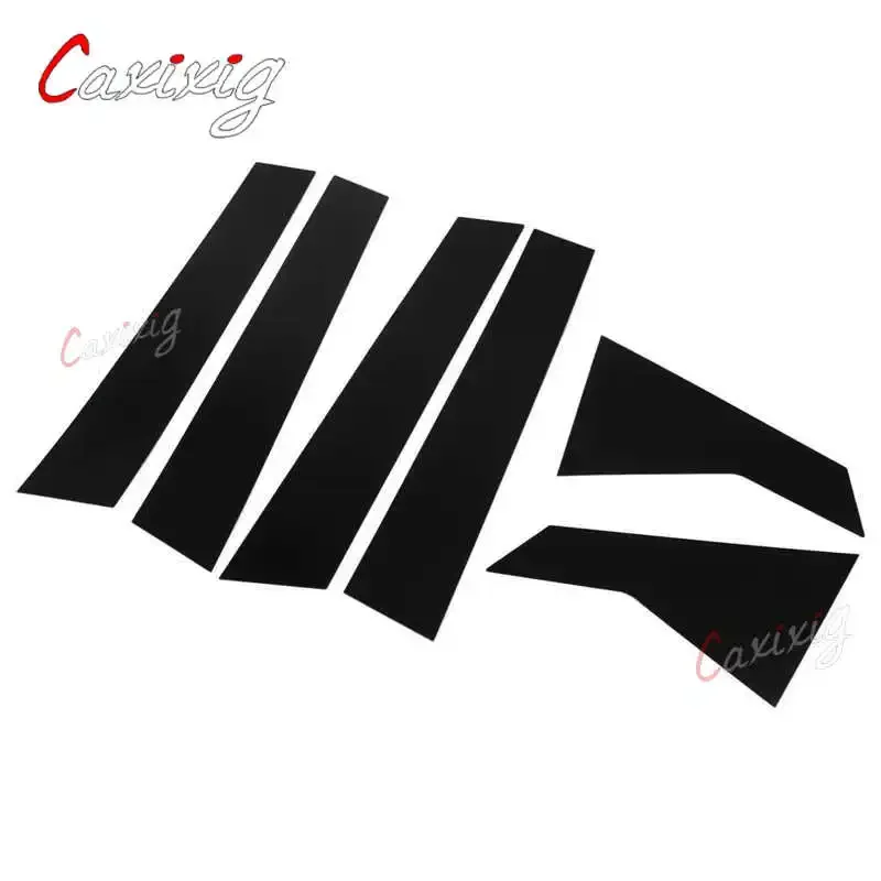6 passide door window cover trim glossy black pillar posts decal sticker for homda civic sedan 10th gen 2016 2021 car style 6 passide door window cover trim glossy black pillar posts decal sticker for homda civic sedan 10th gen 2016 2021 car style