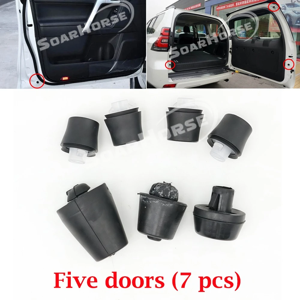 door bumper guards absorber stopper engine hood cushion pad tailgate rubber buffer for toyota land cruiser prado lc150 2010 2021 door bumper guards absorber stopper engine hood cushion pad tailgate rubber buffer for toyota land cruiser prado lc150 2010 2021