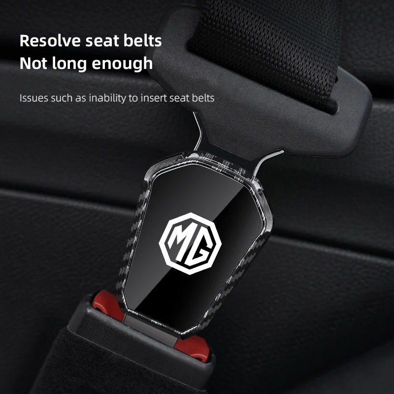 car seat belt bidirectional extender carbon fiber texture for mg rx5 marvel mg3 mg5 hector zx ezs ehs mg3x cross mg6 new energy car seat belt bidirectional extender carbon fiber texture for mg rx5 marvel mg3 mg5 hector zx ezs ehs mg3x cross mg6 new energy