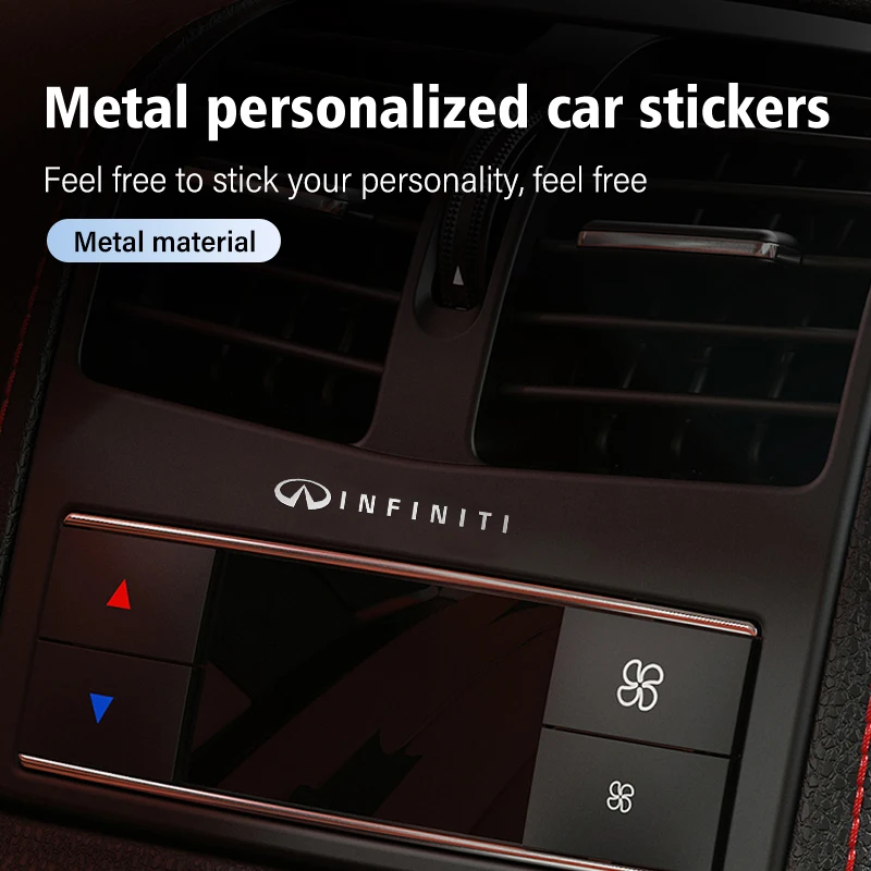 metal creative car waterproof stickers central control box decorative decal for infiniti fx35 qx60 qx70 qx80 qx50 qx30 q70l q60 metal creative car waterproof stickers central control box decorative decal for infiniti fx35 qx60 qx70 qx80 qx50 qx30 q70l q60