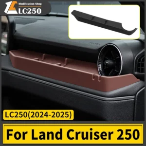 for toyota land cruiser prado 2024 2025 lc250 1st edition 1958 j250 silicone storage box & dashboard organizer mat, car interior