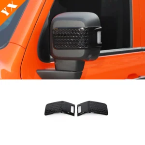 for gwm tank 300 accessories tank 300 2025 black carbon chrome car side mirror strips rear view mirror trim sticker cover
