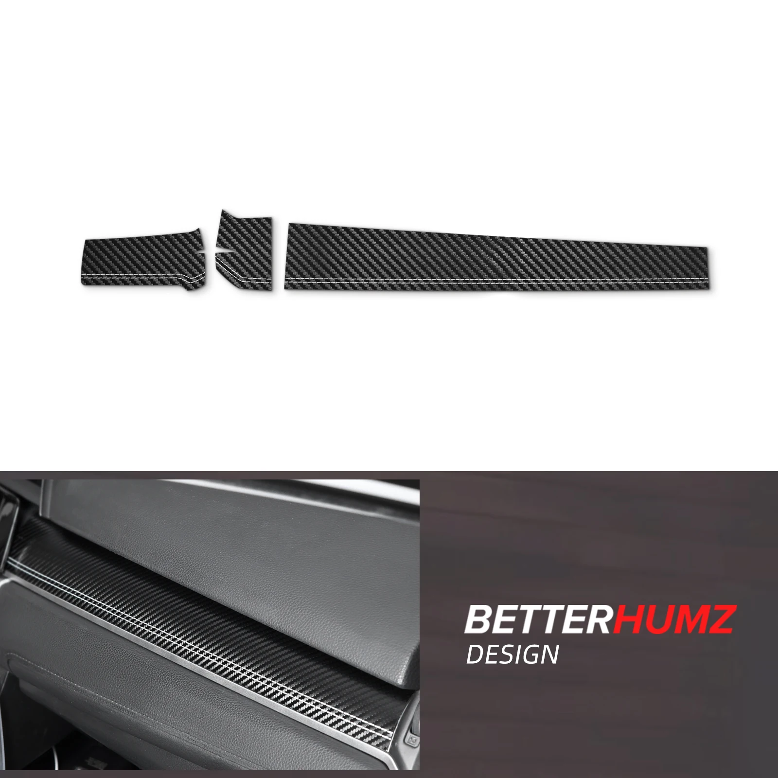 for honda civic 10th gen 2016 2021 made of suede dashboard panel instrument cover trim sticker car interior tuning for honda civic 10th gen 2016 2021 made of suede dashboard panel instrument cover trim sticker car interior tuning