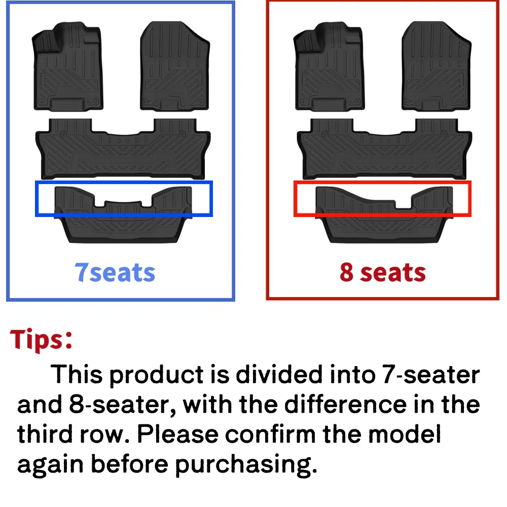 floor mats for honda pilot 2016 2022 all weather protection cargo liner with backrest mat behind 3rd row back seat floor mats for honda pilot 2016 2022 all weather protection cargo liner with backrest mat behind 3rd row back seat