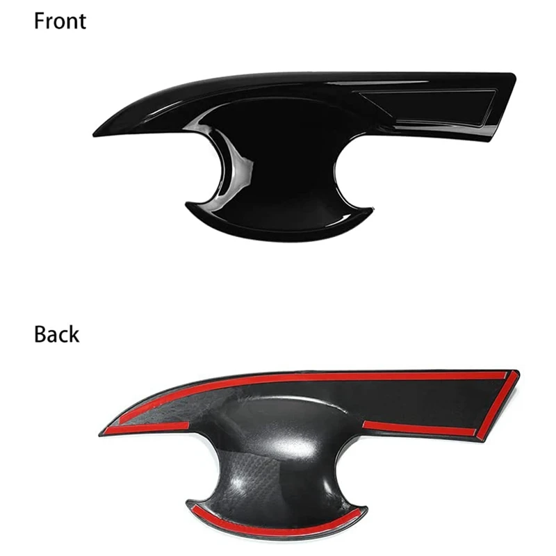 for 10th gen civic abs exterior door handle bowl cover trims for honda civic 2016 2021 gloss black for 10th gen civic abs exterior door handle bowl cover trims for honda civic 2016 2021 gloss black