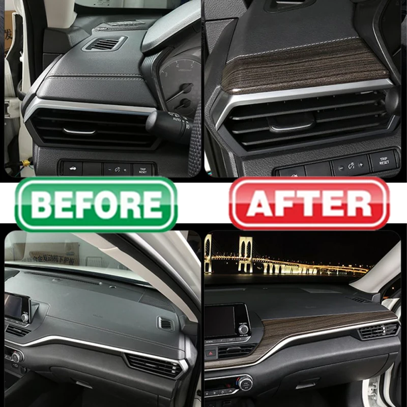 fit for nissan altima 2019 2023 2024 abs carbon fiber wood grain center dashboard center console panel interior cover trim fit for nissan altima 2019 2023 2024 abs carbon fiber wood grain center dashboard center console panel interior cover trim