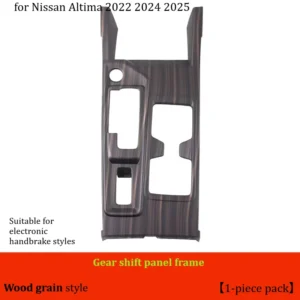 for nissan altima 2019~2025 gear panel protection frame/gear head cover/car interior modification accessories